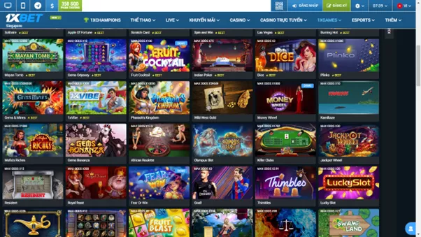 1xbet_Những trò chơi nào có sẵn tại 1xbet vn