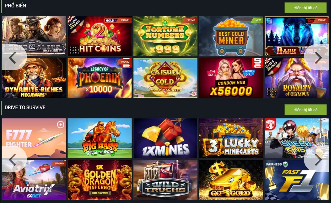 1xBet vn là một sòng bạc đã được xác minh ở Việt Nam_casino